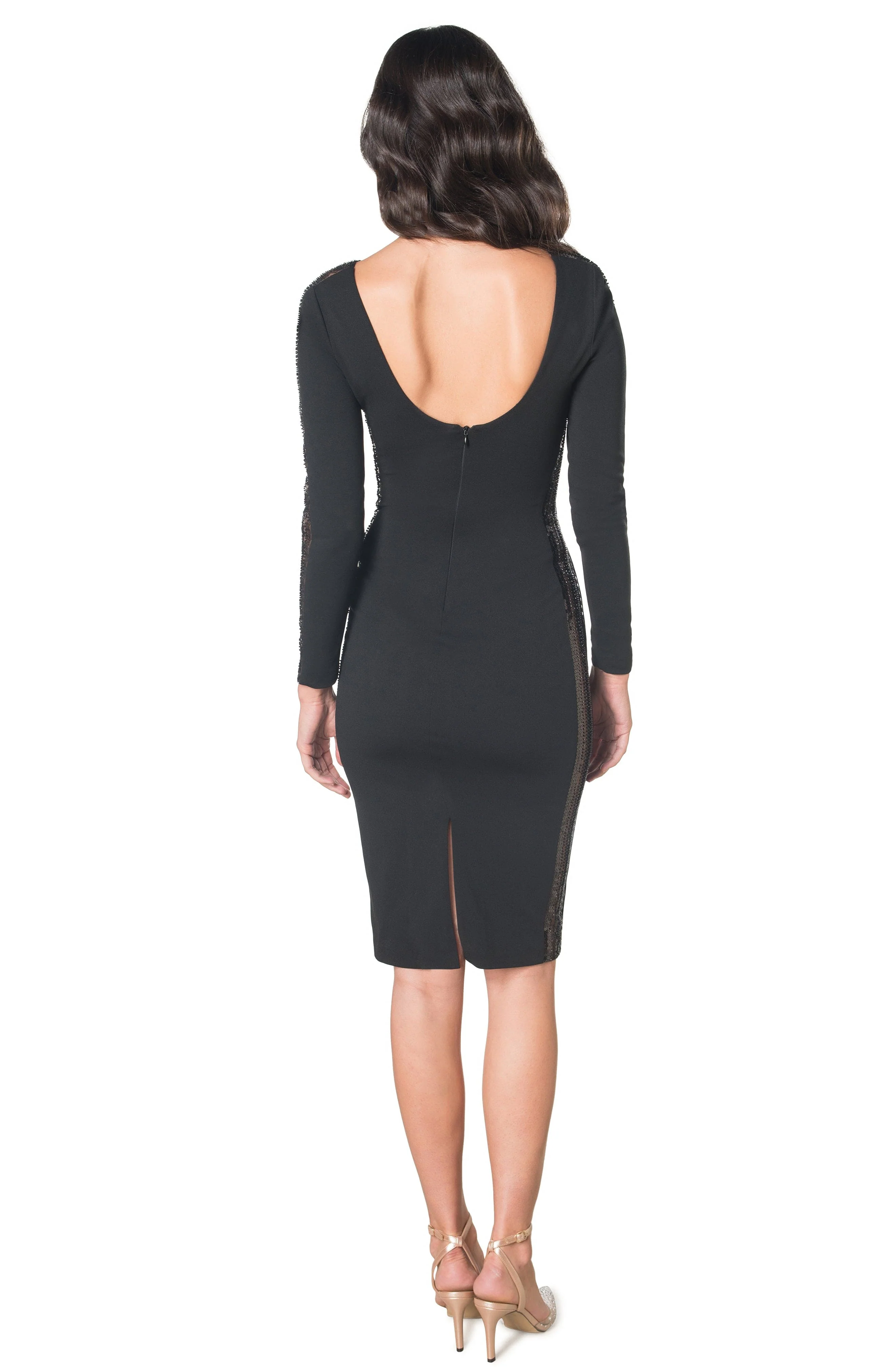 Emery Beaded Trim Dress - Image 6