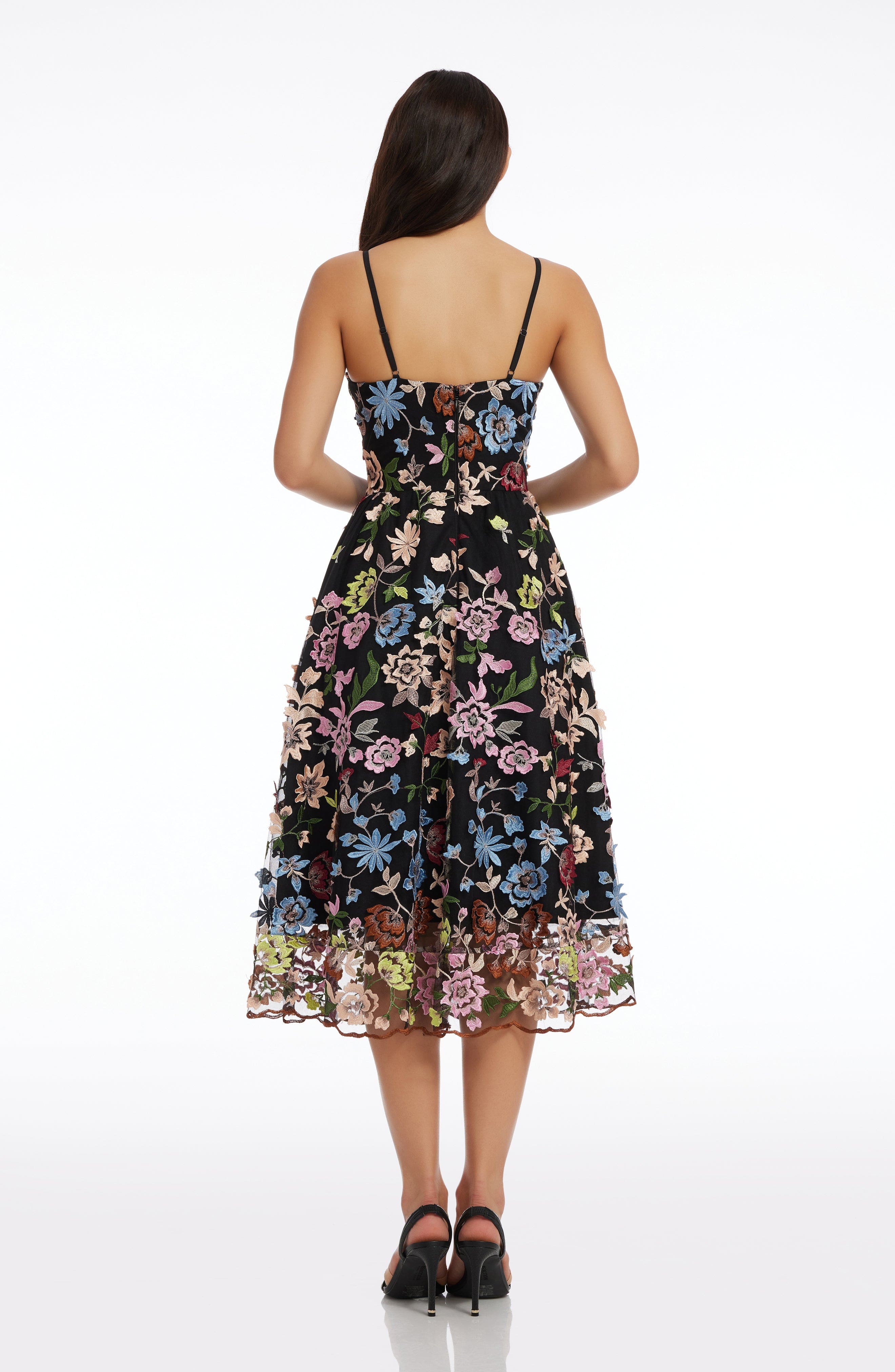 Maren Carnation Floral Dress - Image 3